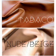 Load image into Gallery viewer, Oversize long coat in faux leather, color block or all one color