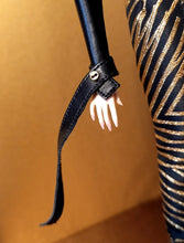 Load image into Gallery viewer, Cropped shirt top with bow and long removable cuffs