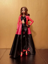 Load image into Gallery viewer, Color block coat dress