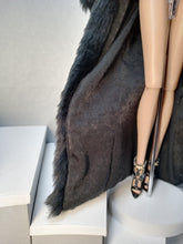 Load image into Gallery viewer, Faux fur black Coat, unisex. For Integrity toys dolls or barbie
