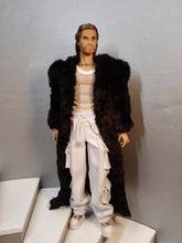 Load image into Gallery viewer, Faux fur black Coat, unisex. For Integrity toys dolls or barbie