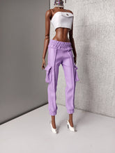 Load image into Gallery viewer, track cargo pants for women