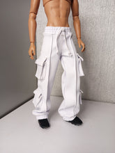 Load image into Gallery viewer, men track cargo baggy pants