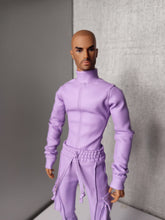 Load image into Gallery viewer, men turtle neck in leather