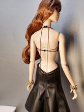 Load image into Gallery viewer, Backless irregular hem dress with one point at the back , for Integrity toys dolls or barbie
