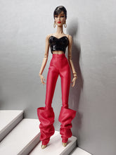 Load image into Gallery viewer, Satin pants with slouchy bottoms, for Integrity toys dolls
